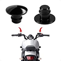 Evermotor 2 unids universal motocicleta M10 6065-T6 CNC aluminio anodizado oxidación motocicleta espejo ciego tapón que…